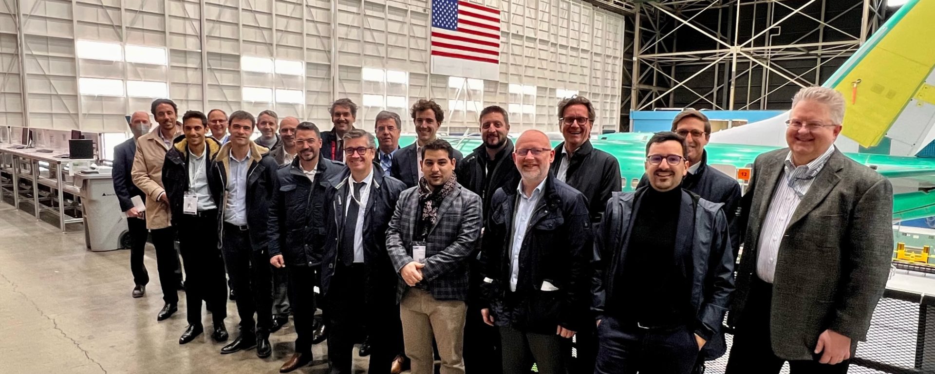 Boeing visit